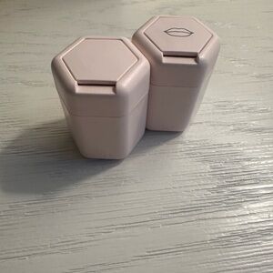 Cadence Set of 2 Medium Travel Capsules in Petal Pink